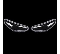 Phare Coque Verre Couverture Compatible Avec Hyundai Pour Sonata 2017 2018 2019 Coque Phare Avant Voiture Abat-jour Transparent Couvercle En Verre Lentille(1 pair)