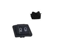 Phare De Klaxon D'assemblage De Pièces De Rechange De Commutateur De Moto En Plastique Adapté Pour Piaggio Guidon Moto Marche Phare Interrupteur(High Low Beam Light)
