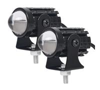 Phare De Moto | Éclairage Longue Portée Motocyclette Puissant | Eclairage Intense Pour Visibilite Nuit Et Securite Routiere En Tenue Sombre Ou Conditions De Faible Luminosite