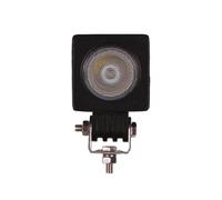 Phare de Moto Feux Antibrouillard À LED pour Moto, 10 W, Mini Projecteur De Travail De 5 Cm, 24 V, 12 V, pour Voiture, 4x4, Tout-Terrain Kit de phares(1X Square Flood)
