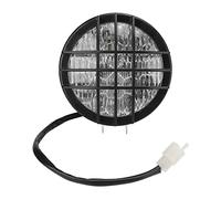 Phare De Moto LED, Phare De Moto 12 V Avec Grille De Feux De Croisement Super Lumineux Universel Pour Scooters Vélos