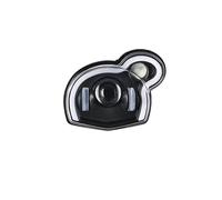 Phare De Moto Phare LED Moto Avec Feux Croisement Croisement DRL Devil Eye Pour BMW G650GS Pour Sertao R13 2011-2017(Red Devil Eye)