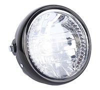 Phare de Moto Universel Robuste LED 7 Pouces, Ampoule de Phare de Jour ou de Nuit, Projecteur de Phare Avant Lumineux, Phare Avant de Moto, Phare Rond de Moto