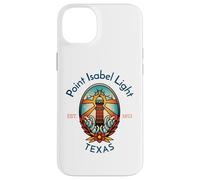 Phare de Point Isabel, Texas Coque pour iPhone 14 Plus