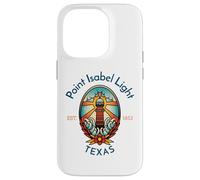 Phare de Point Isabel, Texas Coque pour iPhone 14 Pro