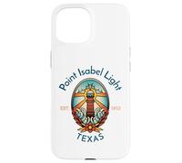Phare de Point Isabel, Texas Coque pour iPhone 15