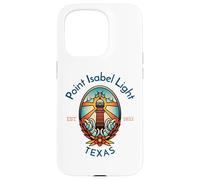 Phare de Point Isabel, Texas Coque pour iPhone 15 Pro