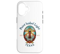 Phare de Point Isabel, Texas Coque pour iPhone 16