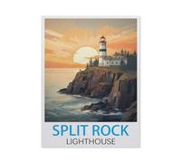 Phare de Split Rock，Puzzles pour Adultes 1000 Pièces Puzzles pour Adultes pour Enfants Papier Puzzle Adolescents Jeux Éducatifs Anti-Stress Jouet Cadeau（38x26cm）-K4
