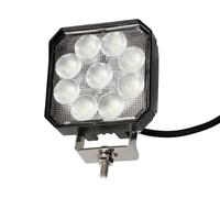Phare de travail à LED 27W = 2150 Lumens avec boîtier en aluminium
