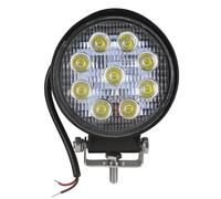 PHARE DE TRAVAIL A LED ROND 12/24V 27W LUMIERE DIFFUSE