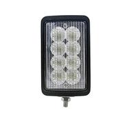 Phare de Travail LED 12V 24V 40W 3200Lm Homologue E9 EMC IP68 Feu Montage Latéral Pour Machines Agricoles Tracteurs Compatible avec Case IH John Deere Ford-New Holland Komatsu