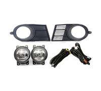 Phare de travail pour Suzuki pour Swift 2005 2006 2007 2008 2009 2010 pour pare-chocs avant de voiture - Fils de feux antibrouillard halogènes - Cadre de protection pour feux antibrouillard (une paire