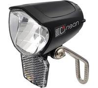 Phare De Vélo Led 70 Lux À Dynamo Avec Feu De Position Automatique Et Stvzo,Feu Avant De Vélo,Phare Avant Avec Plaque De Refroidissement En Aluminium,Noir