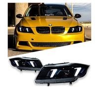 Phare de voiture Compatible avec BMW série 3 E90 2005 - 2012, mise à niveau modifiée vers un nouveau clignotant dynamique DRL, accessoires automobiles(For 2005-2008,Original No AFS)