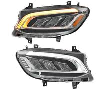 Phare de Voiture Compatible avec Sprinter W907 2019-2023,Version Basse,Mise à Niveau vers Phare Laser LED Haute Performance (Europe)