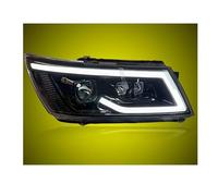 Phare de voiture Compatible Pour Dodge Journey 2009-2019, phare LED, projecteur DRL, lentille, clignotant LED dynamique