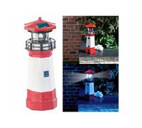 Lunartec Phare décoratif solaire 27 cm avec LED