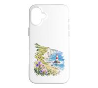 Phare des falaises Blanches Coque pour iPhone 16 Plus
