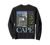 Phare des Trois sœurs Cape Cod Massachusetts 1836 Design Sweatshirt