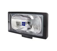 Hella Projecteur longue portée Jumbo 220 Halogène 12/24V Rectangulaire Clair Gauche/Droite