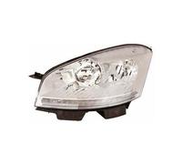 PHARE DOUBLE AVANT GAUCHE 10> H7 H1 AVEC MOTEUR ELECT. pour CITROEN - C4 - PICASSO de 02-2007 à 00-2013