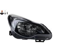 Phare + Douille De Clignotant Avant Compatible Avec Opel Corsa D Droite Ampoule