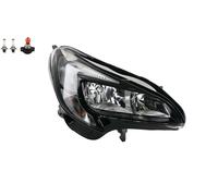 Phare + Douille De Clignotant Avant Compatible Avec Opel Corsa E Droite Ampoule