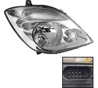 Phare droit avec minibus Mercedes Sprinter, carrosserie, quai, fourgon 2007-2014