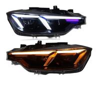 Phare Droit Côté Passager Compatible Avec Série 3 Pour F30 F35 2013 2014 2015 2016 2017 2018 2019 Phare Avant Pare-chocs Avant Ensemble Phare Avant