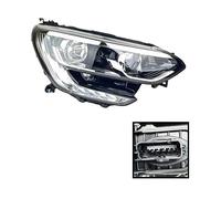 Phare droit Renault Megane 4 cadre chromé, LED | 260106827R, 2016+