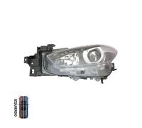 Phare Électrique avec Moteur Noir Gauche Mazda 3 2017+