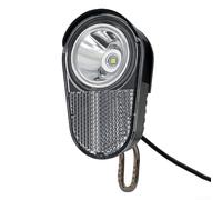Phare électrique de vélo 36-48 V 3 W avec clignotant, lampe de sécurité ABS étanche à la pluie pour scooter électrique, mode faisceau élevé, fil de 150 cm