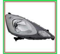 Phare électrique droit H4 avec moteur pour Honda Jazz (années 2008-2010)