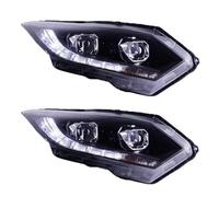Phare Ensemble Voiture Compatible Avec Pour HR-V 2016 2017 2018 2019 Pour Vezel Ensemble De Phares Avant Lentille De Projecteur DRL Accessoires Automobiles Plug And Play 2 Pièces