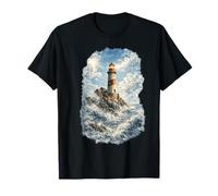Phare ensoleillé - Motif Nautique Classique T-Shirt
