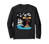 Phare et voilier Celestial Voyage Manche Longue
