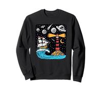 Phare et voilier Celestial Voyage Sweatshirt