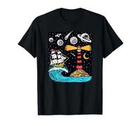 Phare et voilier Celestial Voyage T-Shirt
