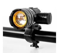 Phare étanche extra lumineux pour scooter Xiaomi M365 - Faisceau zoomable, rechargeable par USB, batterie au lithium intégrée de 230 g - Conduite de nuit et terrain privé