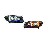 Phare Feux Avants Pour BMW Série 5 F10 F18 2010-2017 Paire De À LED Kit De Phares Avant Plug And Play Réglage Des Phares Feux Avant(10-13 Halogen)