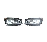 Phare Feux Avants Pour BMW Série 7 F01 F02 2009-2015 Phare Avant LED Complet Au Xénon Avec Yeux D'ange Feux Avant(Xenon 10-13)