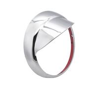 Phare Garde Grille Couverture Kit Pour Vespa Pour GTS300 Pour GTS 300 2019 2020 2021 Garniture Phare Moto Anneau Protection Carénage Phare(Silver plating)