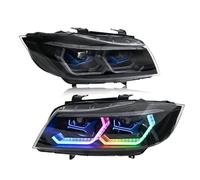 Phare Gauche Côté Compatible Avec 3 Series E90 2005 2006 2007 2008 2009 2010 2011 2012 1 Jeu De Phares Projecteurs Avant Avec Clignotants Intégrés Pour 4 Portes