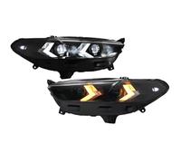 Phare Gauche Côté Compatible Avec Ford Pour Fusion 2013 2014 2015 2016 1 Jeu De Phares Projecteurs Avant Blancs Avec Feux De Jour (DRL).