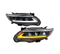 Phare Gauche Côté Compatible Avec Toyota Pour Corolla 2011 2012 2013 1 Paire De Phares Projecteurs Avant Pour Berline, Avec Feux Jour DRL