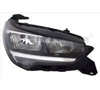 Phare gauche H7 20-19140-05-2 TYC pour OPEL CORSA F