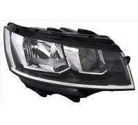 Phare gauche H7 20-19204-05-2 TYC pour VW MULTIVAN T6 TRANSPORTER T6 Fourgon