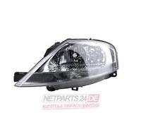 Phare gauche H7 / H1 avec servomoteur pour Citroën C3
