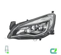 Phare Gauche Halogène FF HELLA Pour OPEL ASTRA J (P10) Caravan Fourgon/Kombi